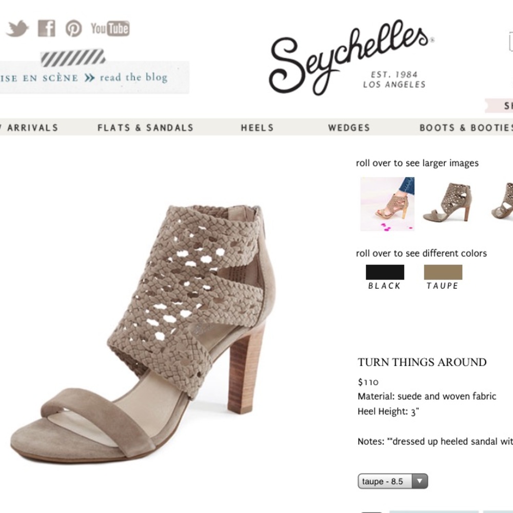 Seychelles Heels 👠 8.5